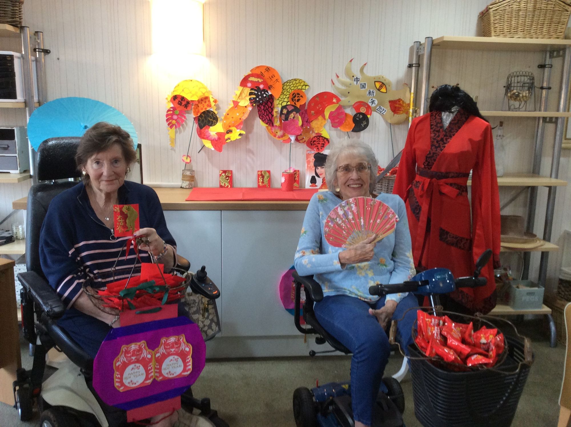 Cringleford care home residents celebrate Chinese New Year