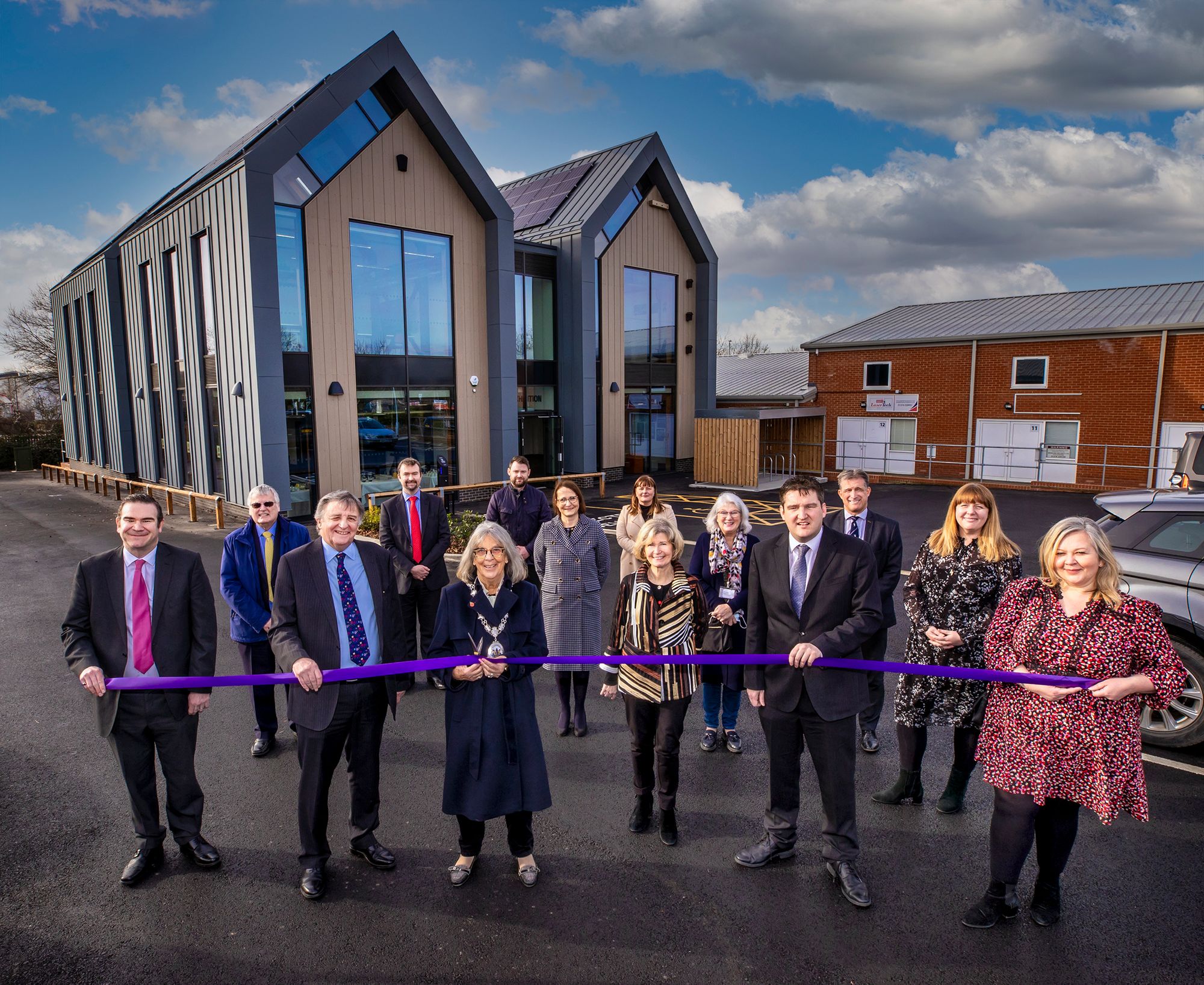 Braintree centre of excellence for construction innovation officially