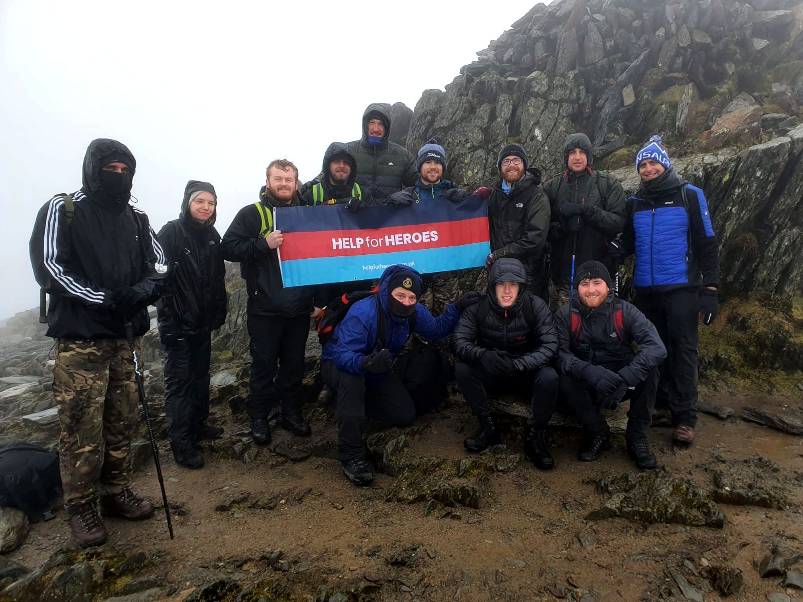 Manchester sailors complete Three Peaks Challenge for Armed Forces charity