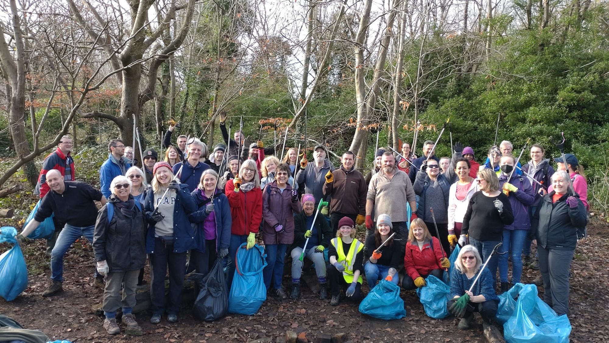 Hangleton environmental project clears 40 years of debris from Benfield Valley