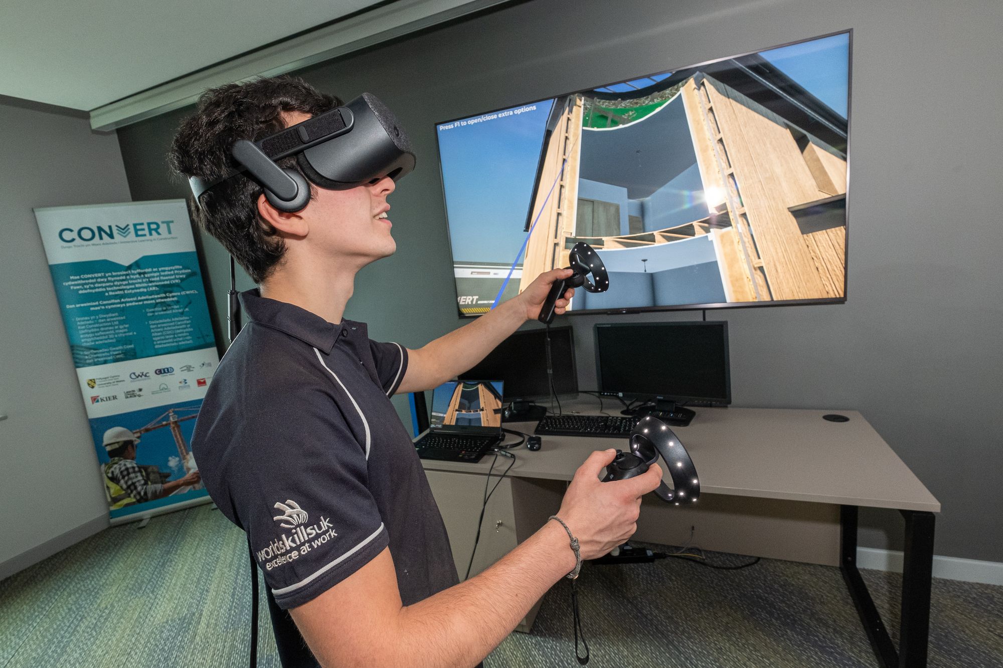 Leeds College of Building to showcase VR construction training