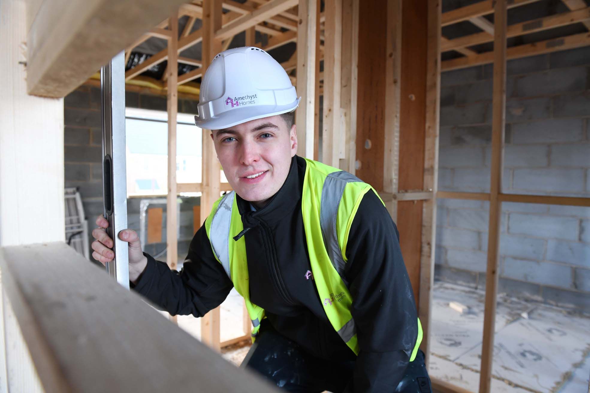 Consett carpenter enjoying new construction role following apprenticeship