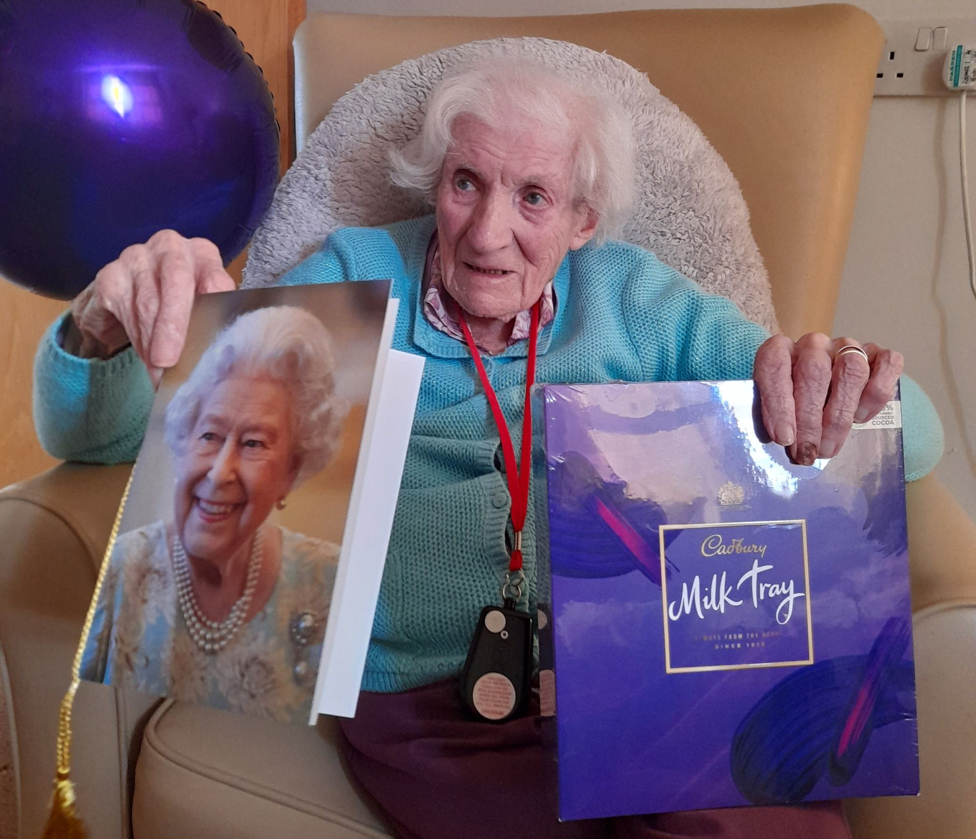 Chingford resident says chocolate is key to long and happy life as she celebrates 100th birthday