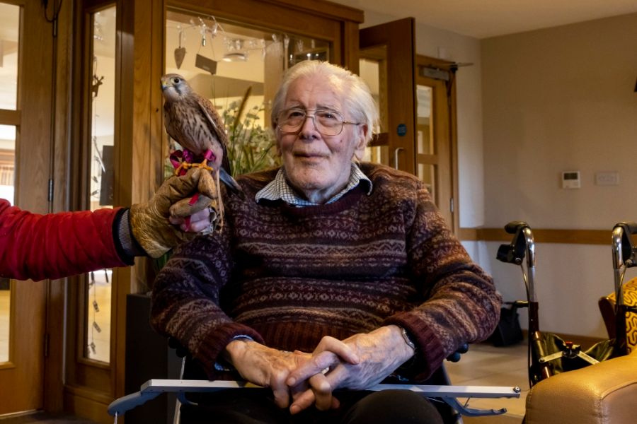 Knebworth care home birdwatch weekend 'a flying success'