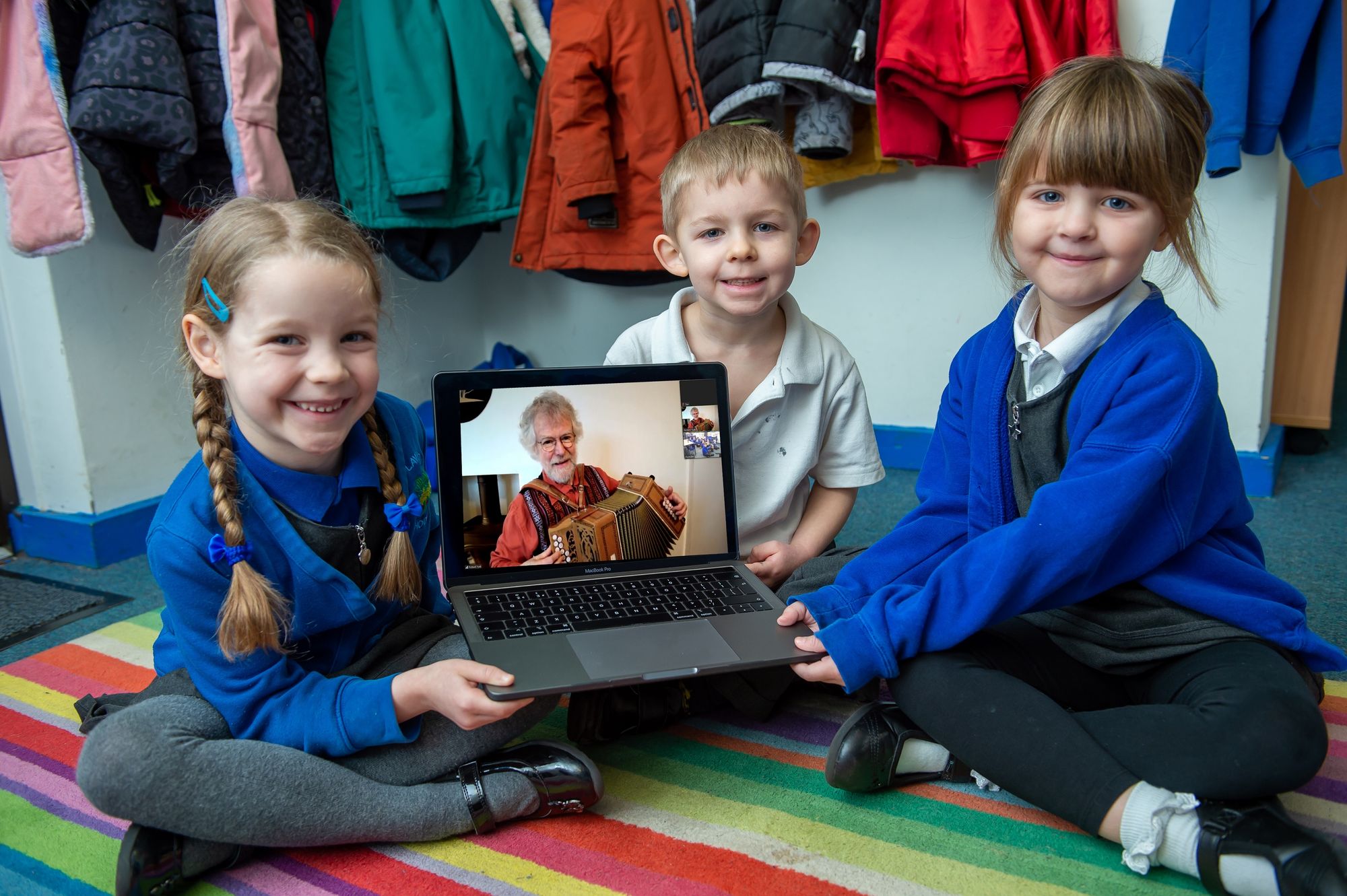 Stories brought to life for Lavendon pupils thanks to virtual storytelling event
