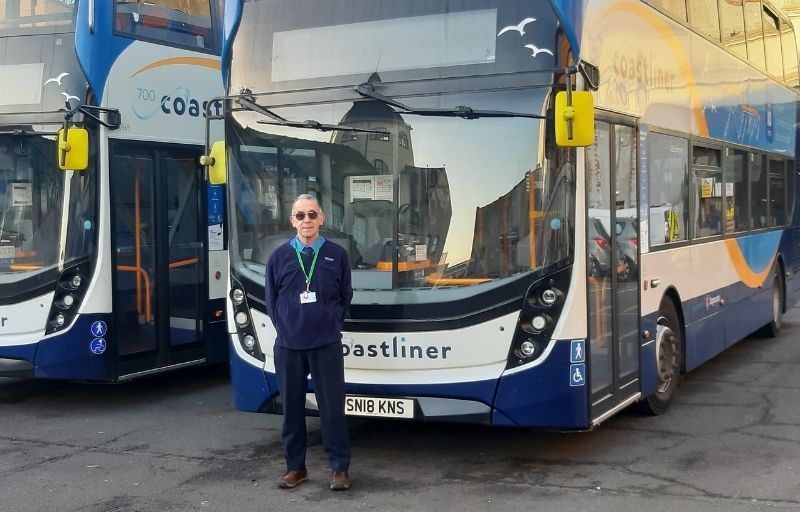Worthing pilot swaps cockpit for steering wheel with bus driver apprenticeship