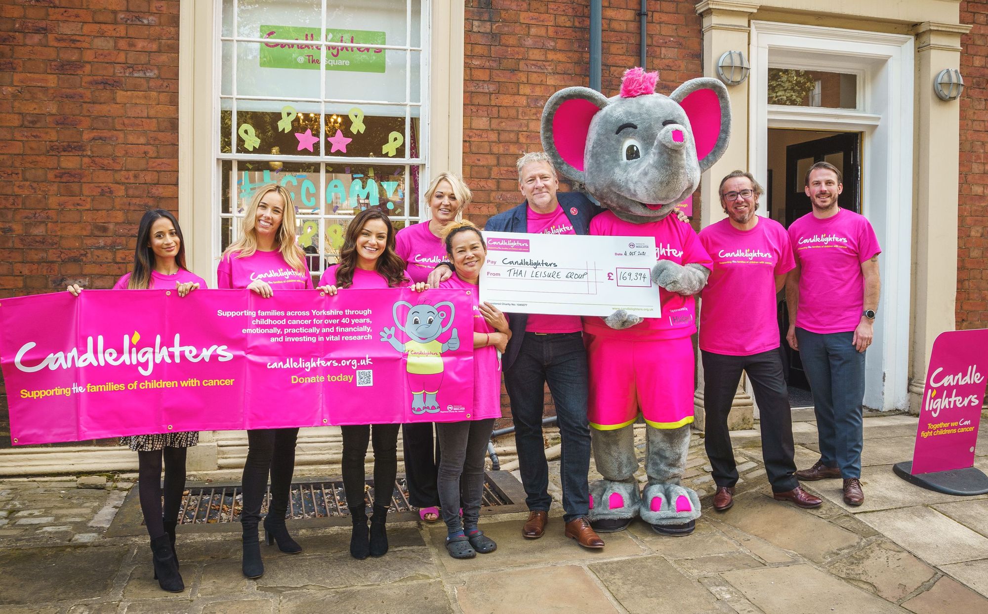 Leeds children's charity receives six figure donation to help combat cancer