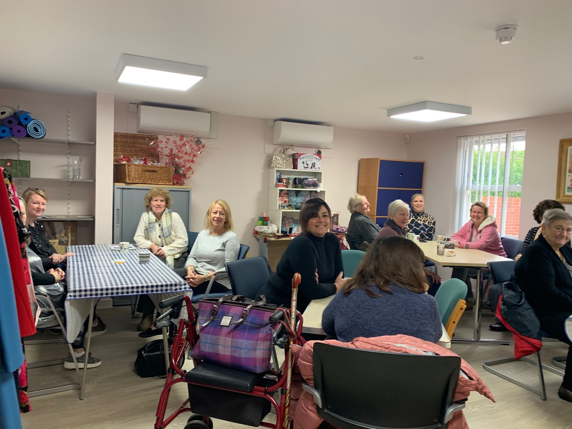 Charity coffee mornings 
return to Hatfield Peverel