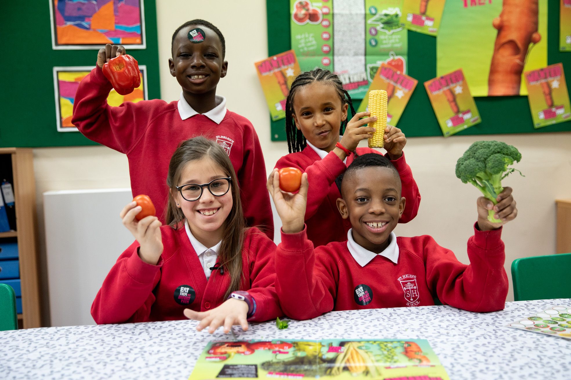Eat Them To Defeat Them: Campaign to get kids in Liverpool eating more veg