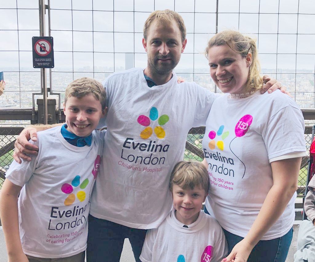 Sevenoaks fundraising family support Evelina London hospital