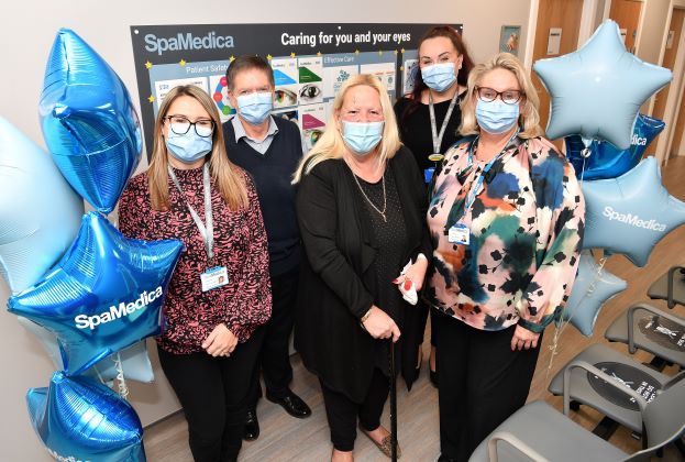 Maureen, 71, is first person to have sight-restoring surgery at new Epsom hospital
