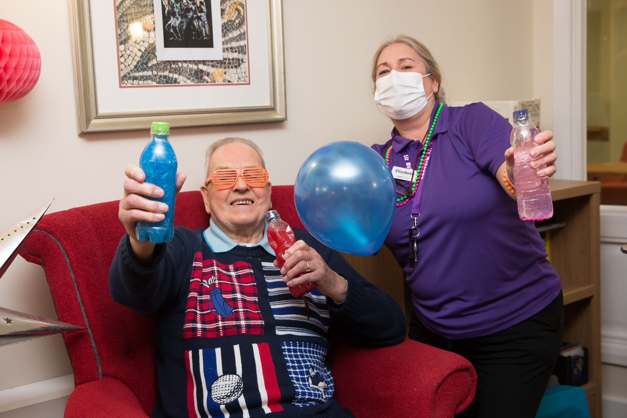Orpington care home residents take an unusual approach to getting fit