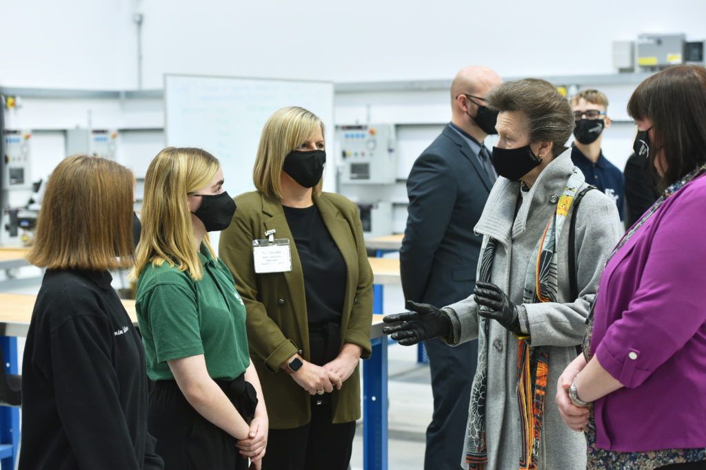 Ormiston Denes Academy students meet with Princess Anne
