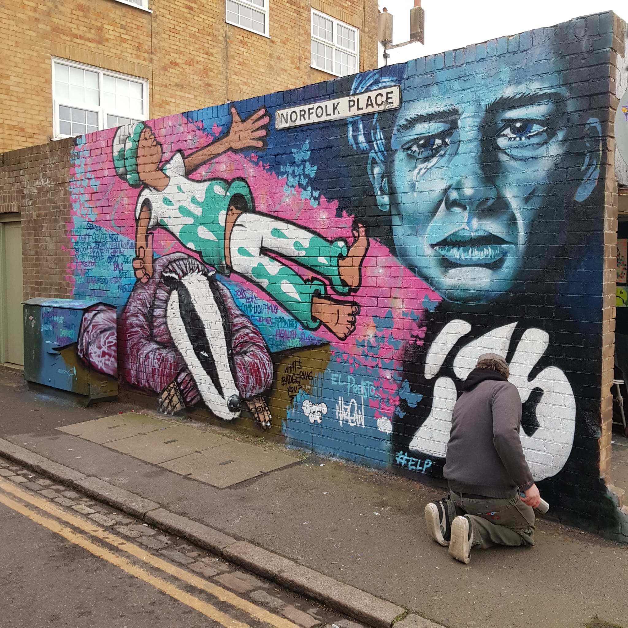 Brighton art project helps grieving father pay legal fees