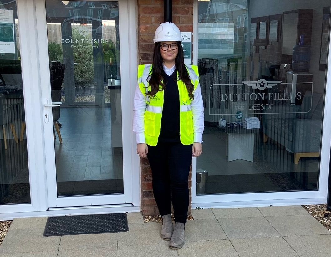 Georgina joins Countryside as part of their apprenticeship scheme