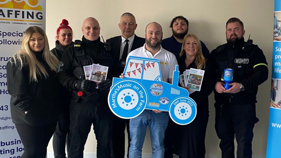 Thanet recruitment company sponsor Martha Trust's special year of events