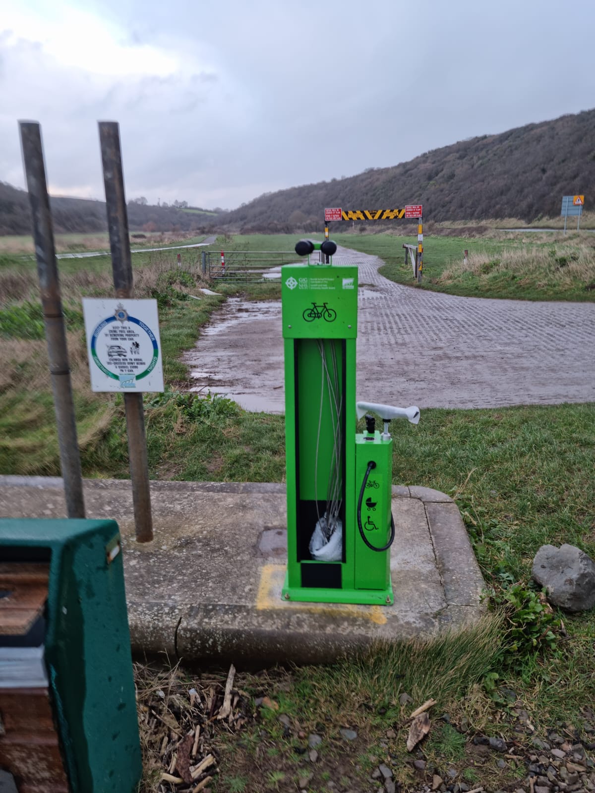Bicycle repair stations open across The Vale of Glamorgan