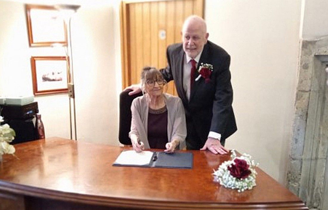 Retired Folkestone couple find love the second time around