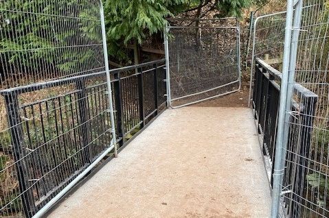Runcorn beauty spot footbridge replaced