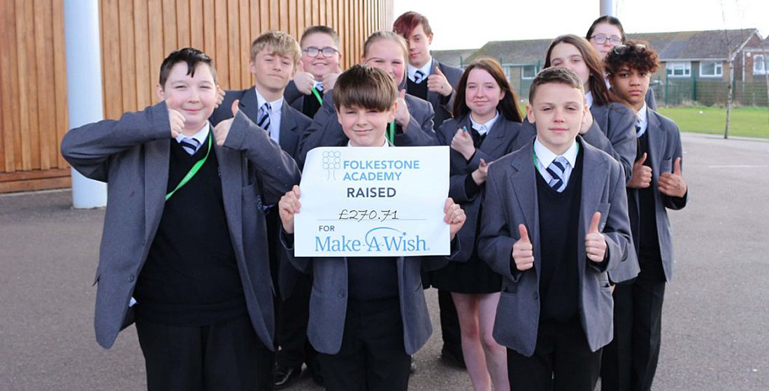 Folkestone pupils make funky fundraising bags