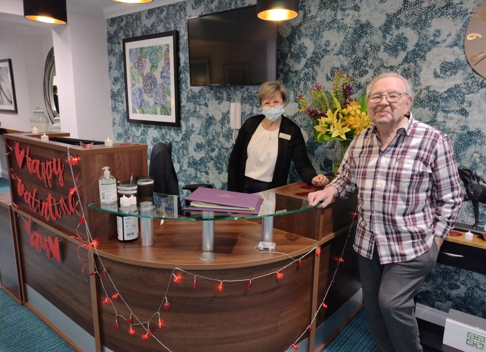 Love is in the air in Rochester as care home residents celebrate Valentine's Day