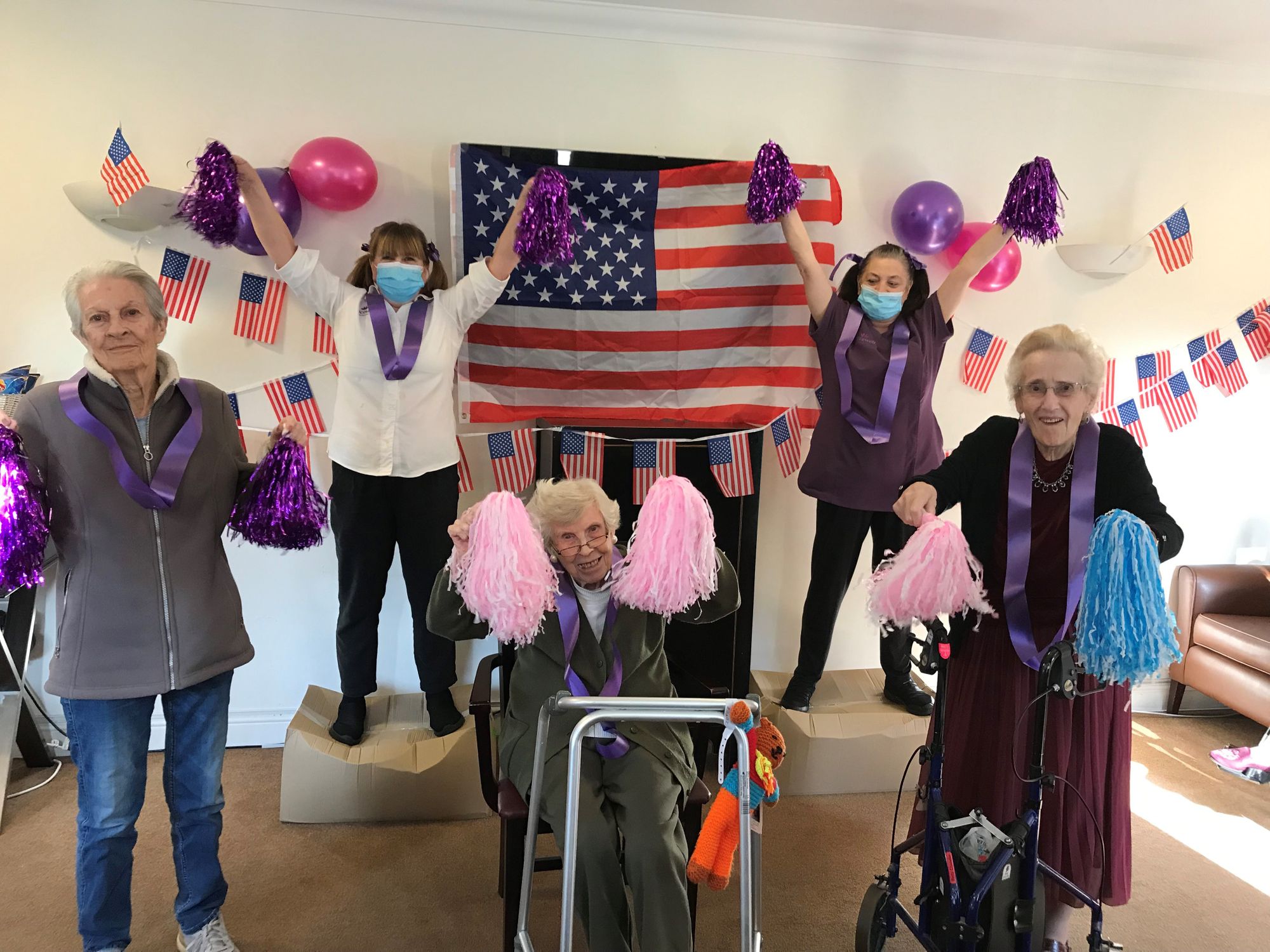 From America to Chingford - care home residents take an unusual approach to getting fit