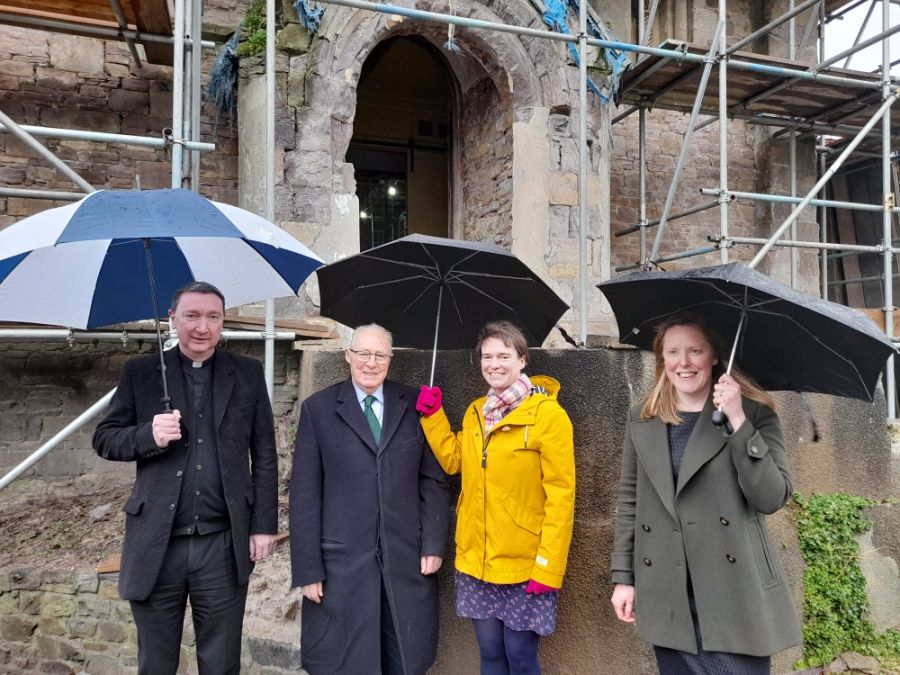 MP welcomes news of Historic England's almost £200k grant to repair former church in Barnstaple