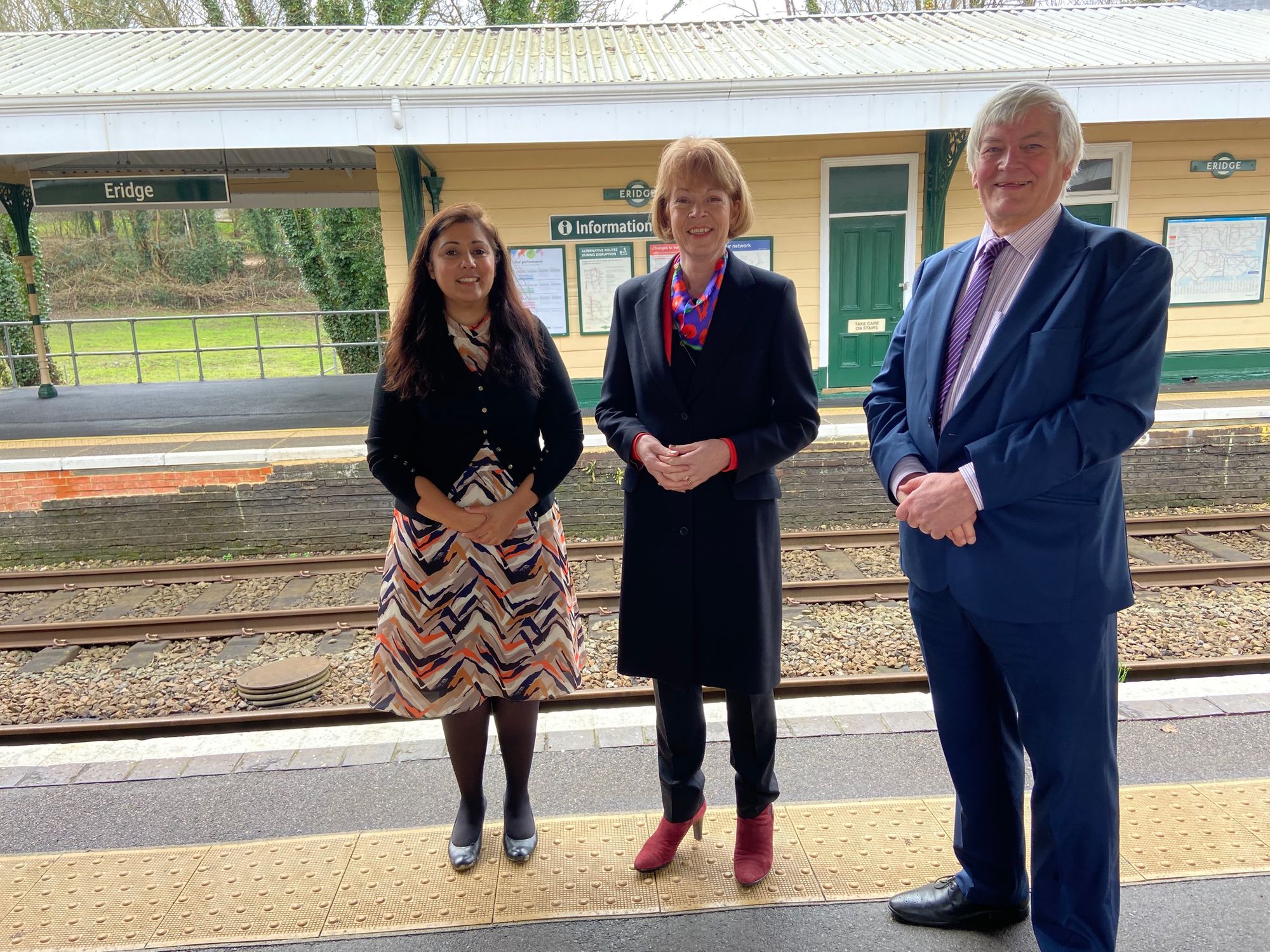 Step-free Eridge station opens after major refurbishment