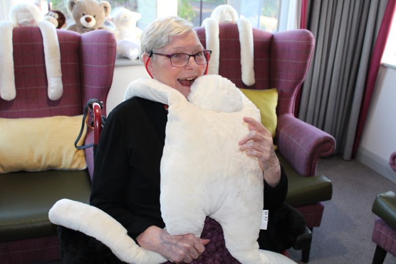 Sale care home introduces HUG companions for residents