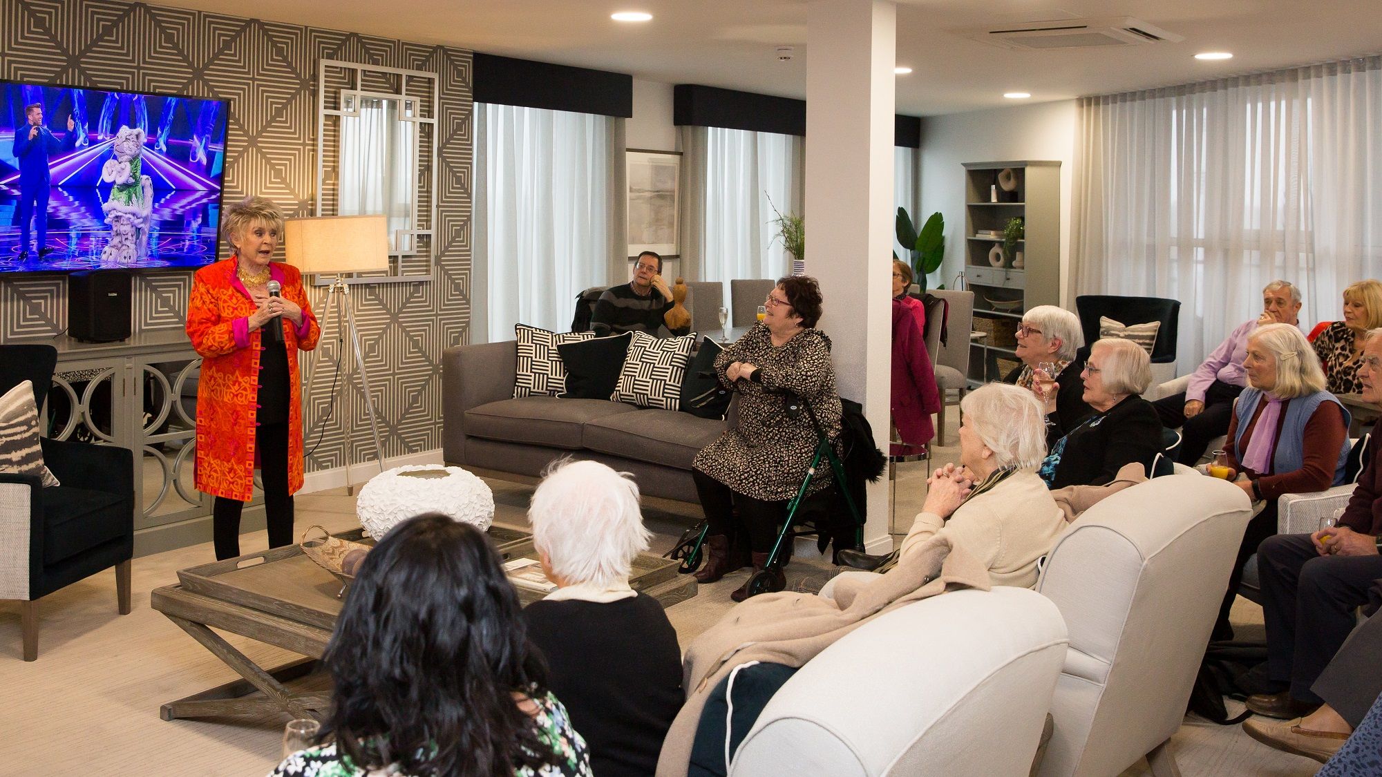 Gloria Hunniford enjoys Q&A with Chelmsford residents