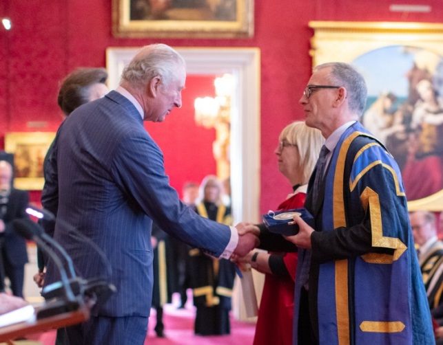 ARU receives royal honour at St James’ Palace for music therapy research