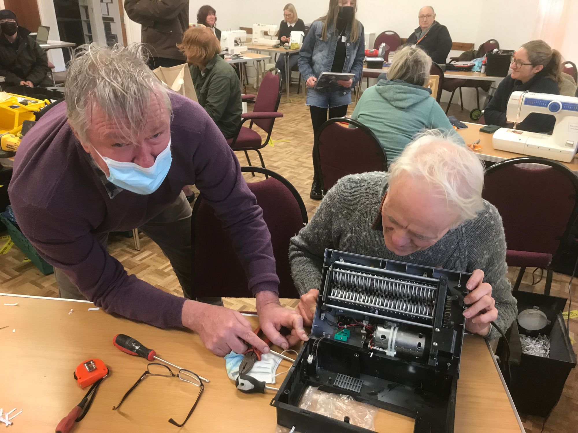 Carmarthen Repair Cafe going from strength to strength