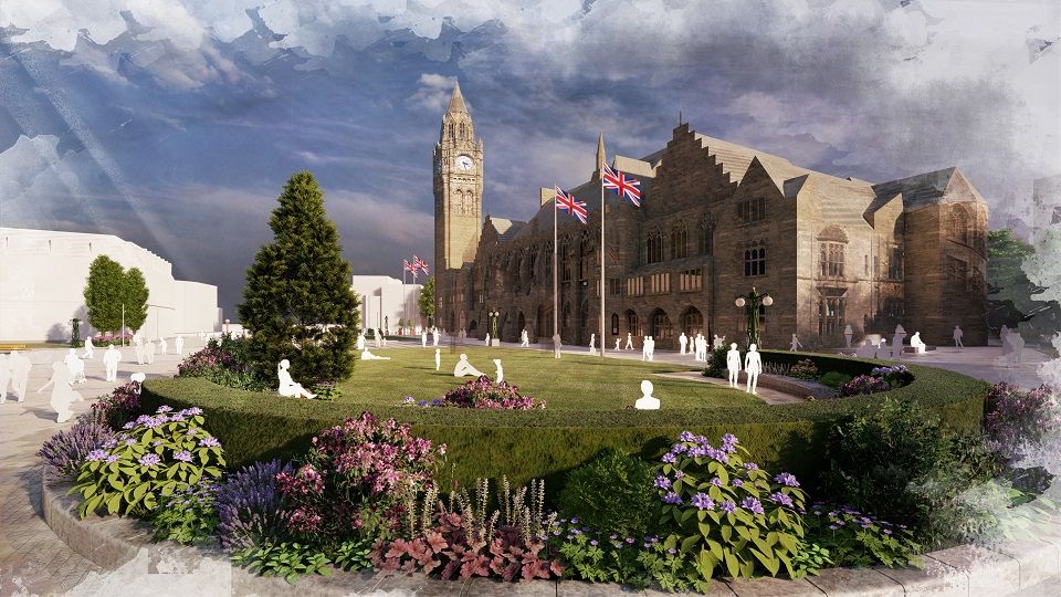 Images released of plans for new public square in Rochdale