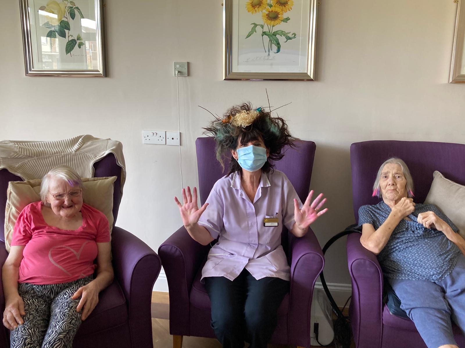 Maldon care home holds a hair raising event