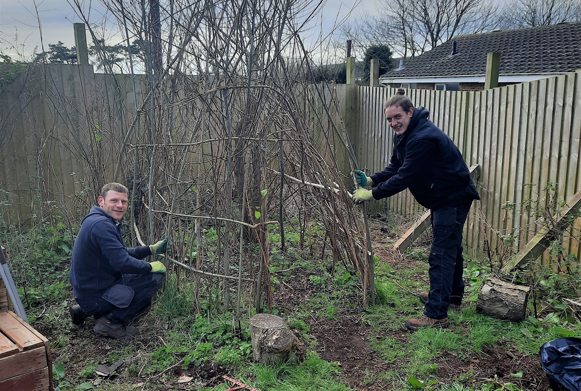 Sanctuary staff volunteer at Torbay community centre