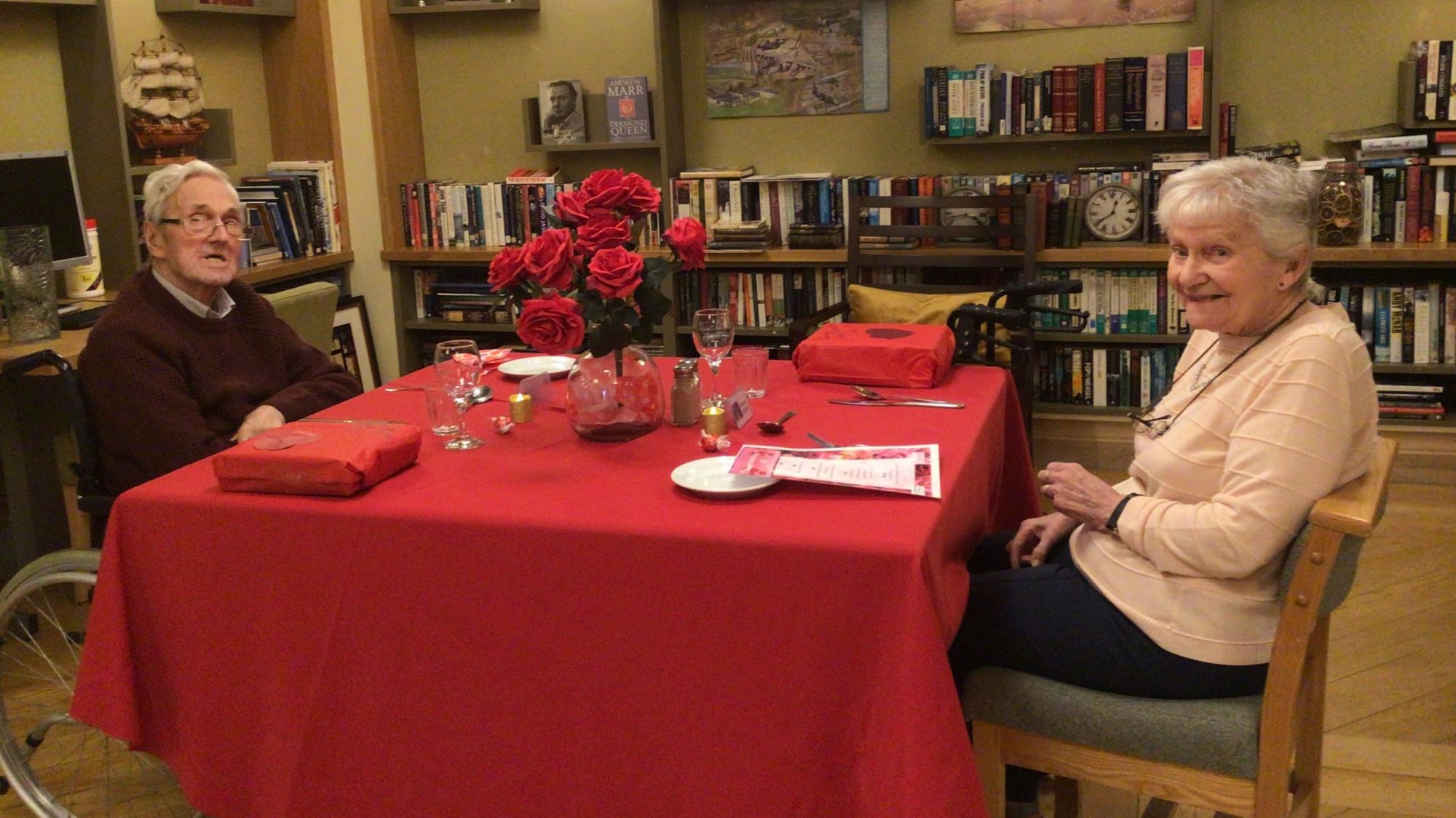 Surbiton veterans felt the love on Valentine's Day at Royal Star and Garter