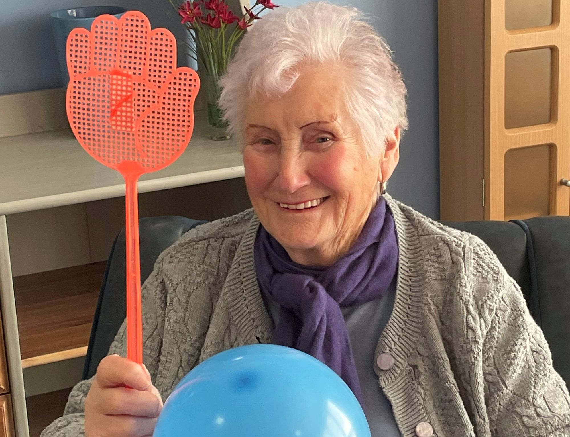 Stowmarket care home residents take an unusual approach to getting fit