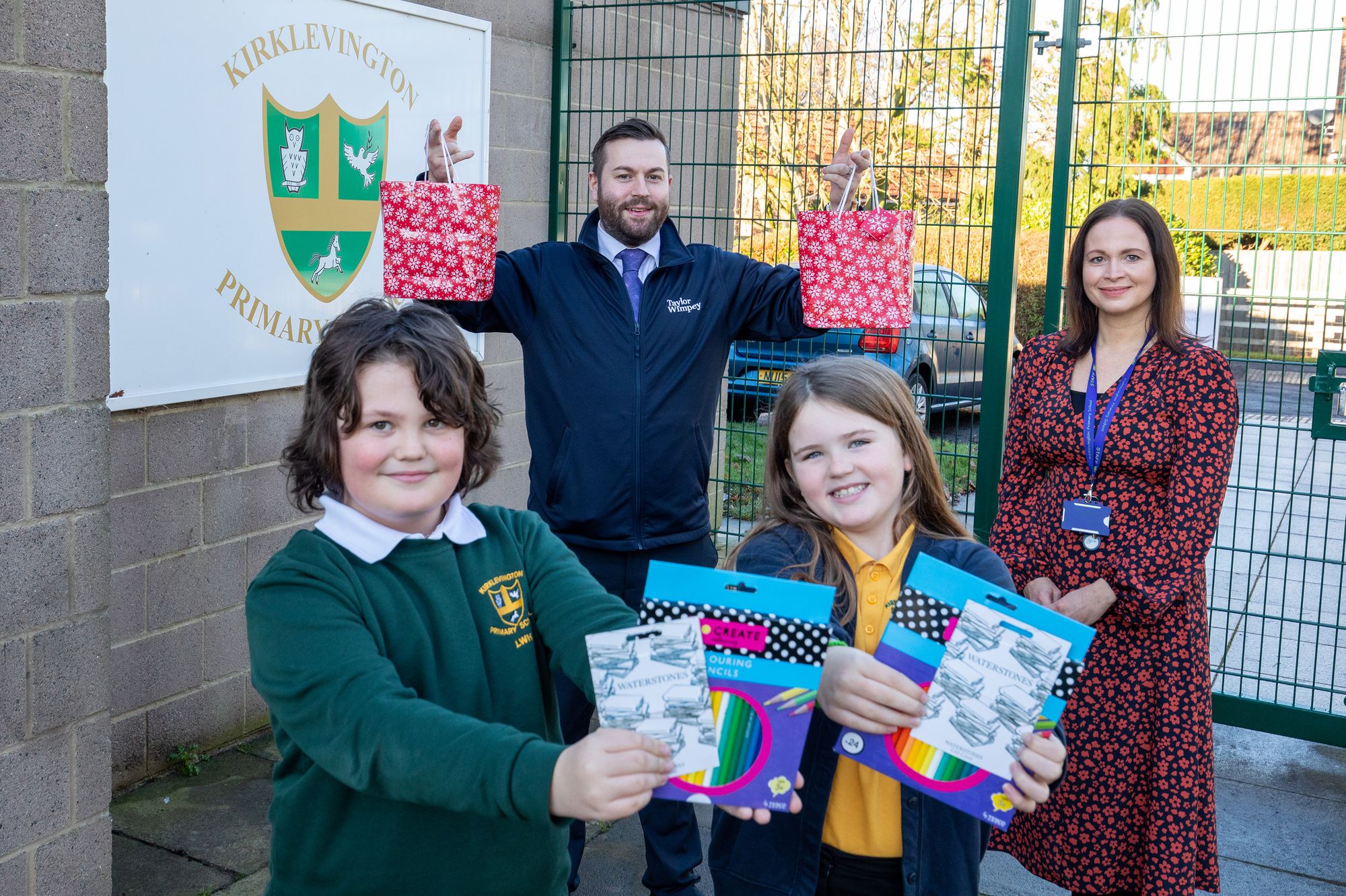 Kirklevington pupils win competition to name new development