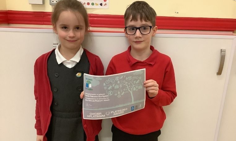 Eco award for Caerphilly Infants school