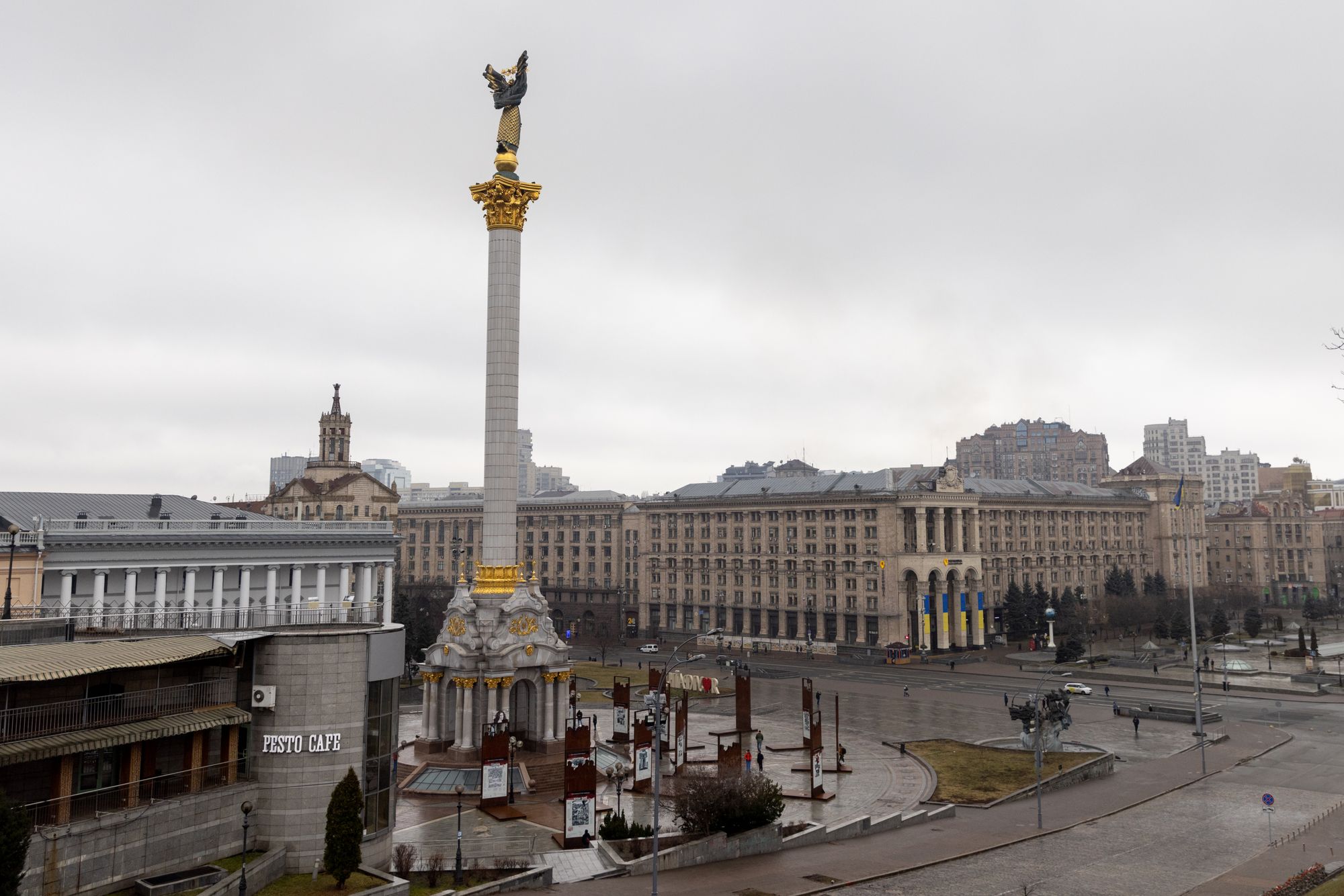 British-Ukrainian student in Kyiv ‘woke to sound of explosions’