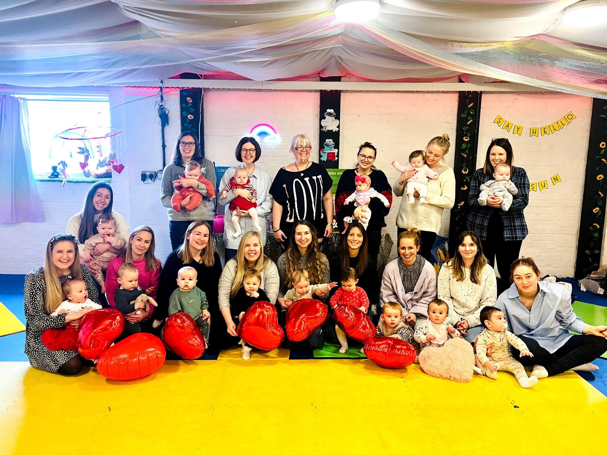 Babies in Ware celebrate first Valentine’s Day in style