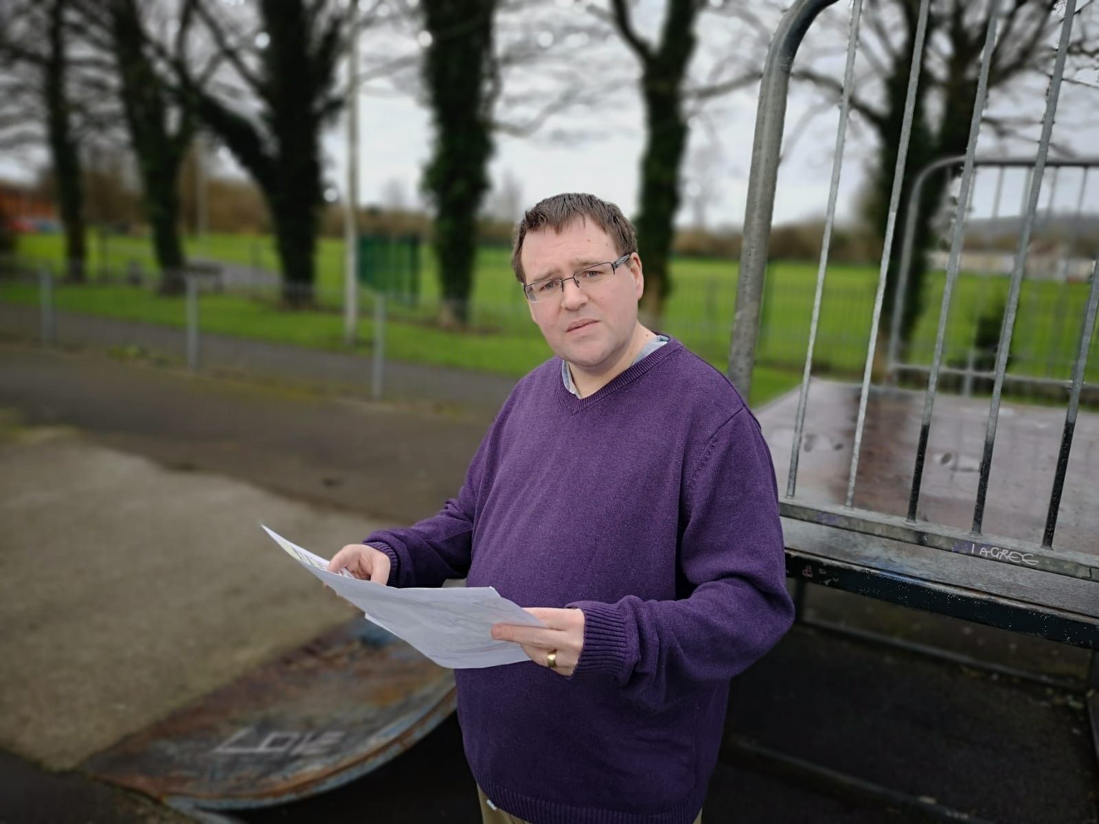 Work starts on improving skate equipment at People’s Park Llanelli