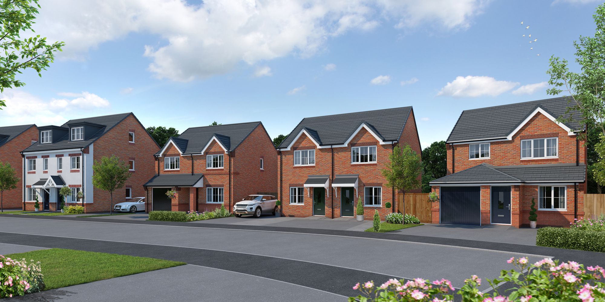 Widnes housing development stalled after building firm's collapse