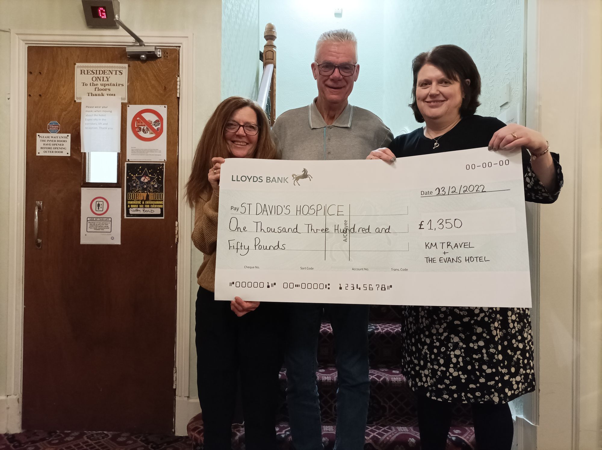 St David's Hospice: Charity weekend raises £1350 for local adult hospice