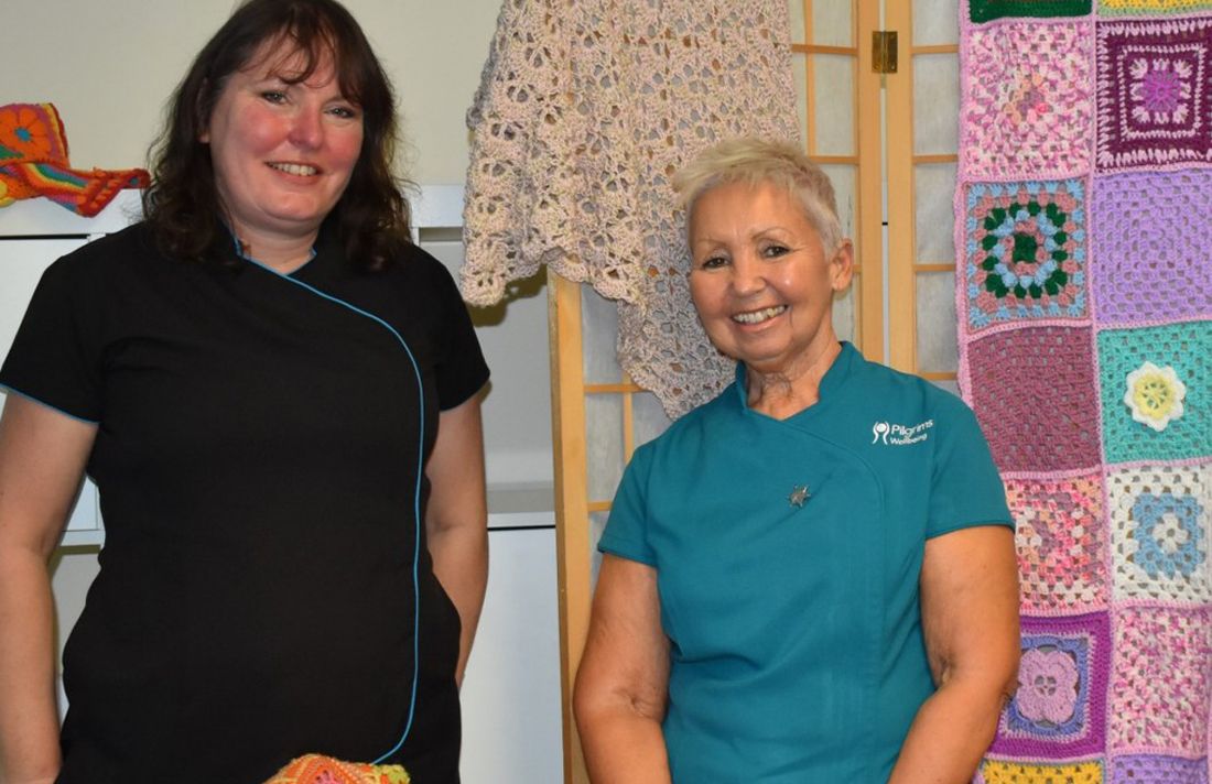 Wellbeing practitioner retires after 13 years at Thanet hospice