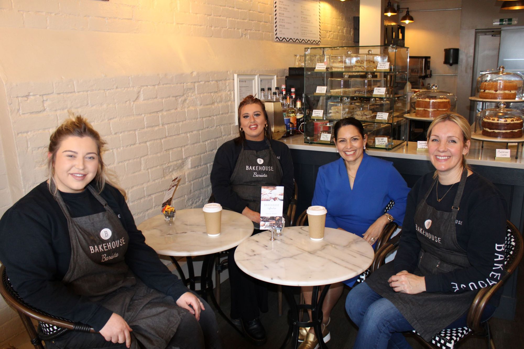 Witham bakery receives a visit from Home Secretary