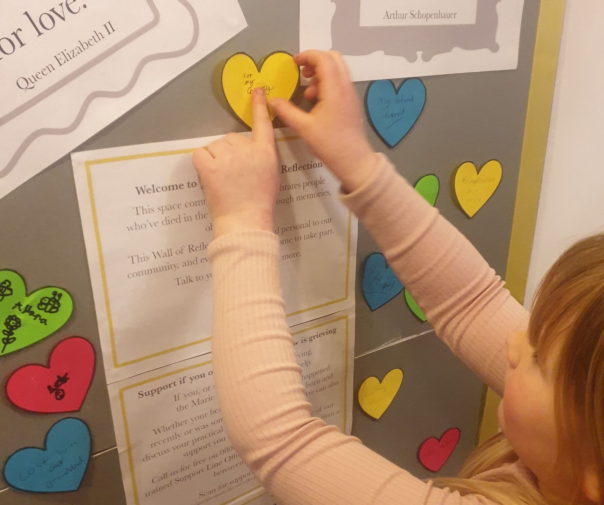 Liverpool encouraged to help Marie Curie create Walls of Reflection to remember those lost