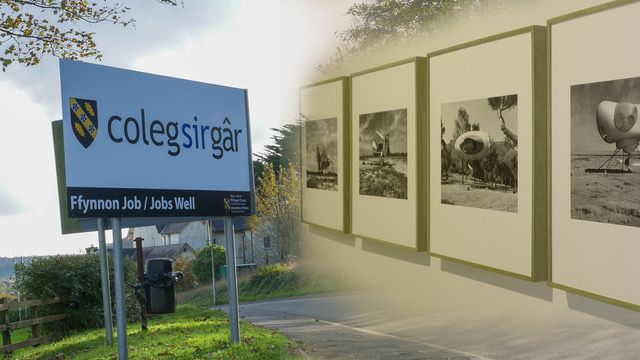 Carmarthen photography students staging town centre exhibition
