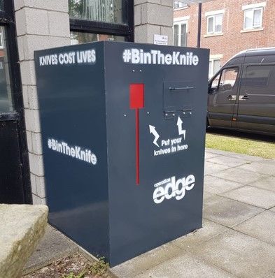 Knife bin funding for Accrington confirmed