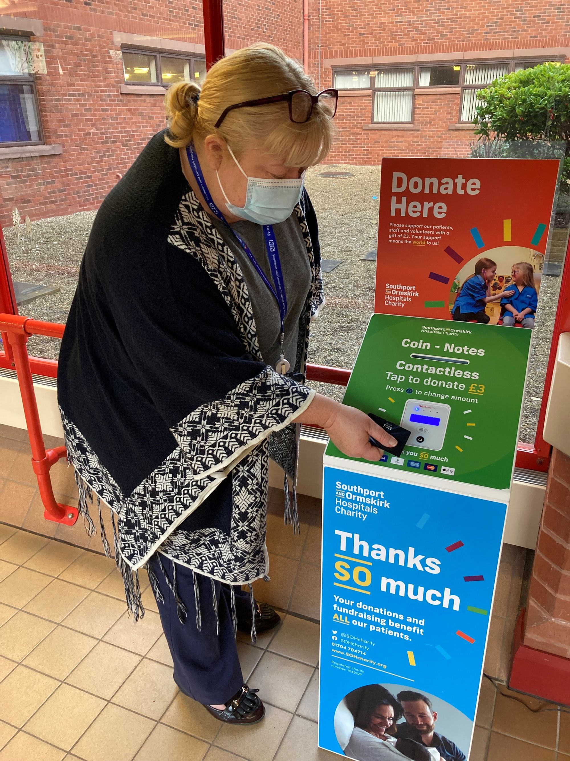 Southport and Ormskirk Hospitals Charity introduces new initiative to make giving easier